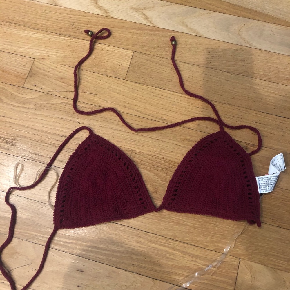 Crotchet bikini top